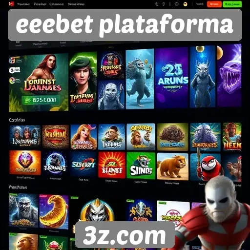 Plataforma eeebet oferece ampla variedade de jogos online
